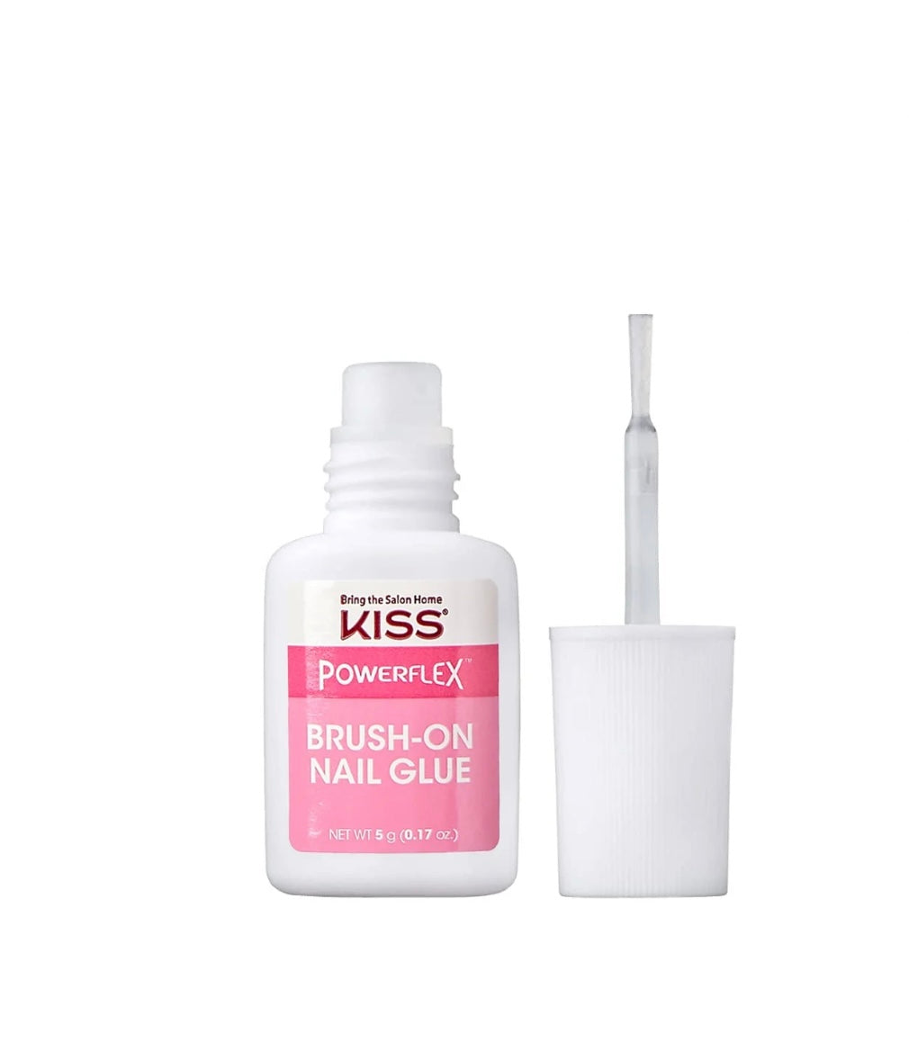KISS PowerFlex Brush-On Nail Glue 0.17 oz