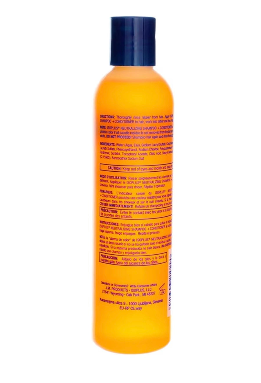 IsoPlus Neutralizing Shampoo + Conditioner – 8 fl oz (237 mL)