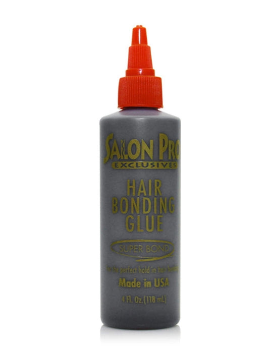 Salon Pro Exclusives Hair Bonding Glue Super Bond 4oz | Strong Hold for Weaves & Extensions