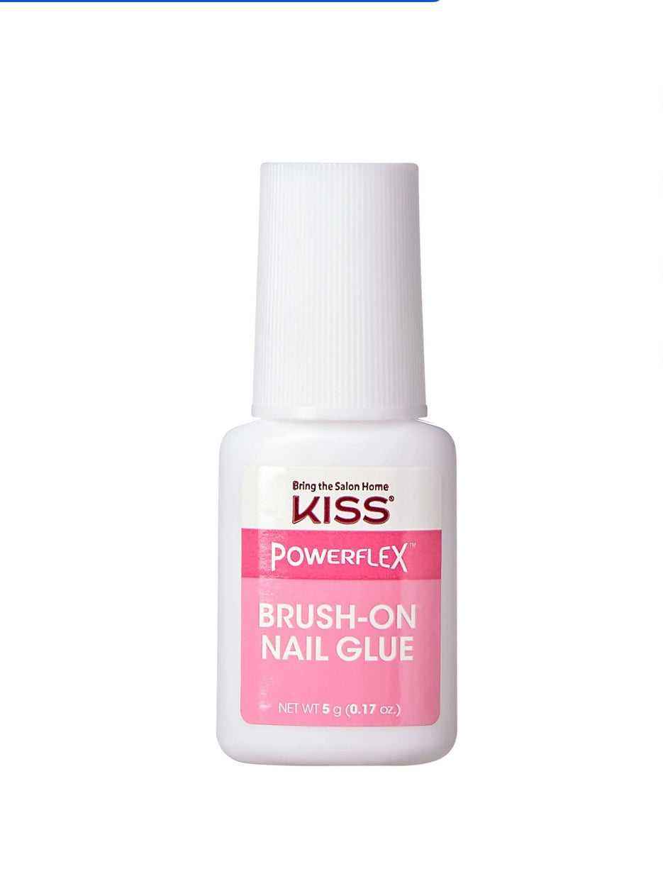 KISS PowerFlex Brush-On Nail Glue 0.17 oz