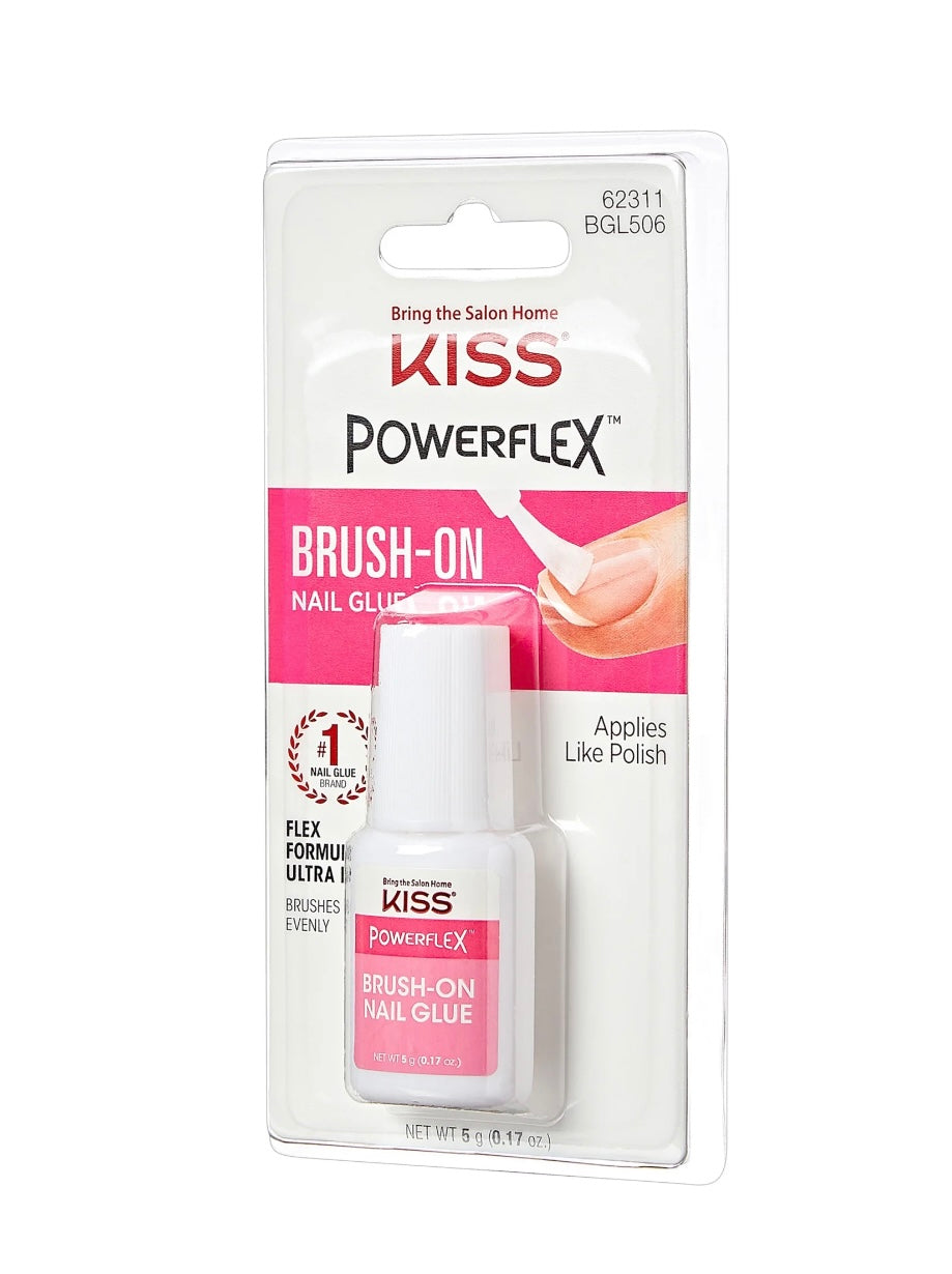 KISS PowerFlex Brush-On Nail Glue 0.17 oz